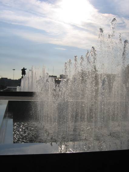 Площадь Ленина, фонтаны, фонтанный комплекс