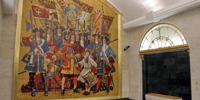 Станция метро Звенигородская, мозаичное панно