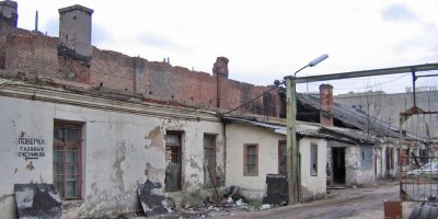 Звенигородская улица, 9, заброшенный дворовый флигель