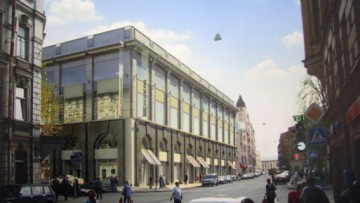 Проект реконструкции торгового центра Чкаловский на Большой Разночинной улице