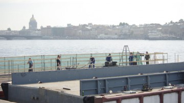 Подготовка к строительству Ново-Адмиралтейского моста