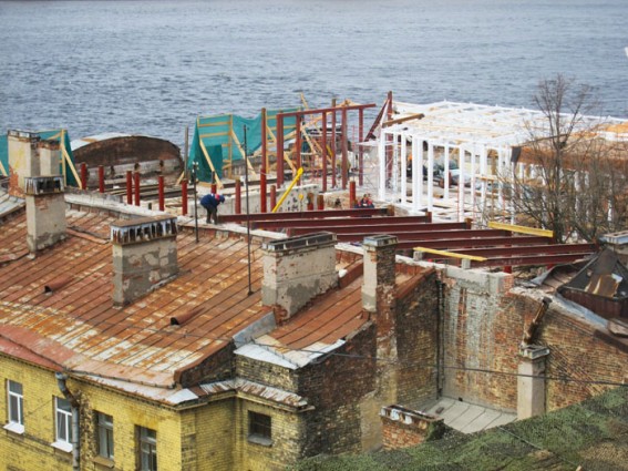 Реконструкция особняка Кушелева-Безбородко, снос