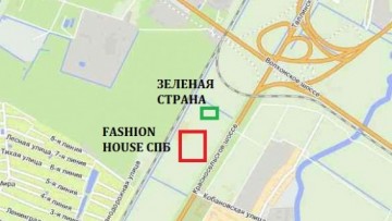 орговый центр Fashion House на Таллинском шоссе. Карта