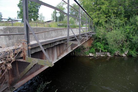Мост через Дудергофку в Старо-Паново