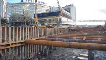Строительство Пироговского тоннеля