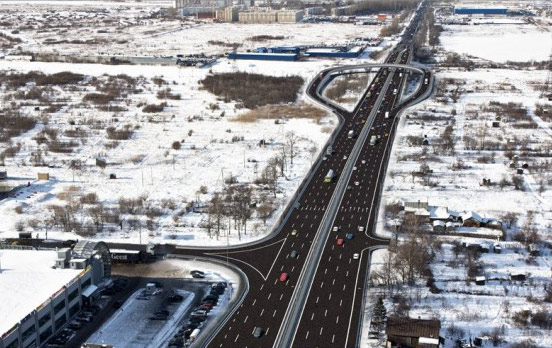 Проект развязки Колпинского шоссе с Московским шоссе