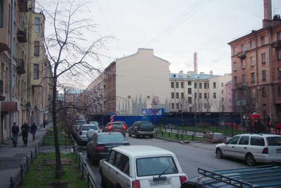 Возведение храма Ксении Петербургской на Лахтинской улице