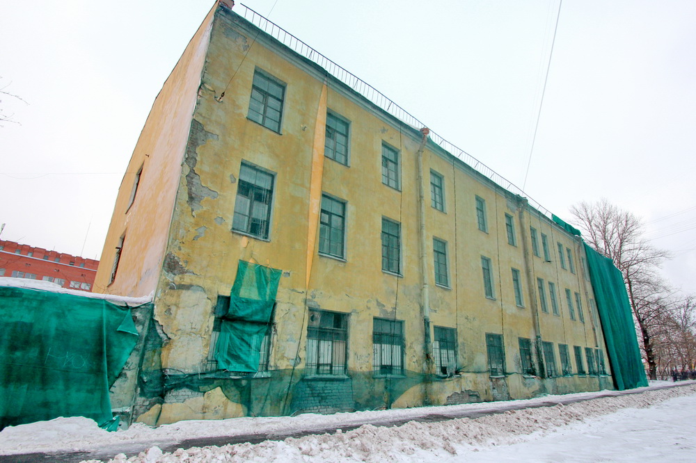 Большой проспект Васильевского острова, 85, литера А, фасад вдоль Детской улицы
