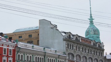 Дом с башней на набережной Мойки, 73, на углу с Гороховой улицей