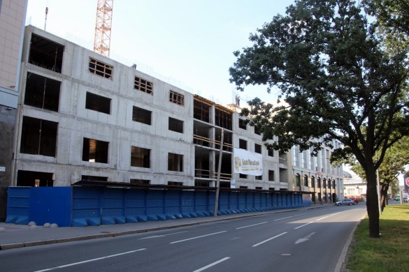 Строительство на Лиговском проспекте, 266