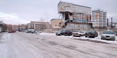 Переулок у бетонного завода на Ивана Черных
