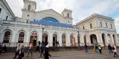 Балтийский вокзал в Петербурге