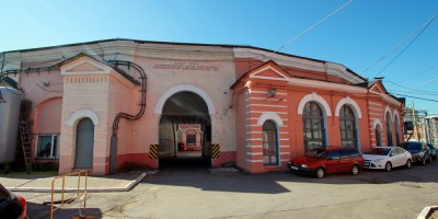 Круглое поворотное депо Московского вокзала, арка