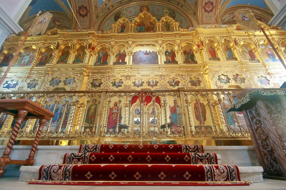 Свято-Троицкая церковь киновии, иконостас