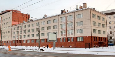 Улица Профессора Попова, дом 15, литера Б, корпус Института гриппа на проспекте Медиков