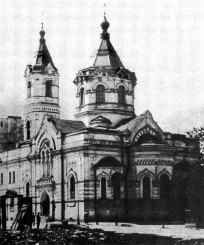 Крестовоздвиженская церковь на Большой Посадской улице
