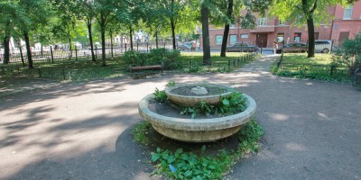Колпинский сад, фонтан
