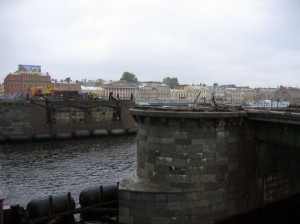 Мост Лейтенанта Шмидта, разборка, демонтаж