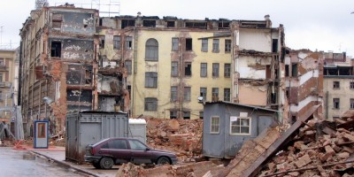 Невский проспект, 116, снос дома