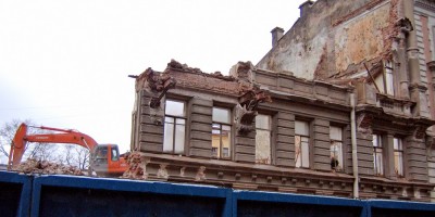 Улица Восстания, снос дома