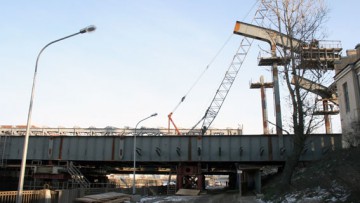 Американский мост, строительство, реконструкция