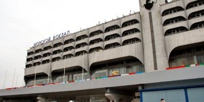 Площадь Морской Славы, дом 1, Морской вокзал, эстакада