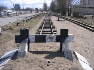 Малая Октябрьская (детская) железная дорога, железнодорожный тупик