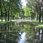Семеновский плац, парк, сад у Театра юных зрителей, ТЮЗ