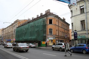 Дом Рогова, Загородный проспект, 3, Щербаков переулок