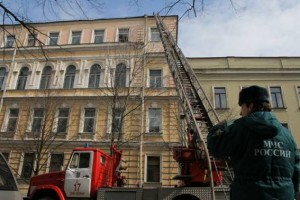 Пожар в Морском корпусе Петра Великого