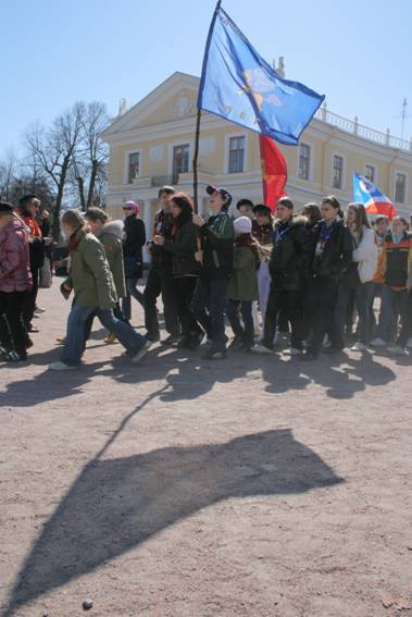 Празднование 100-летия скаутского движения в России, скауты, Павловск