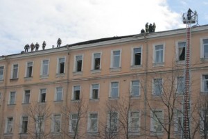 Пожар в Морском корпусе Петра Великого