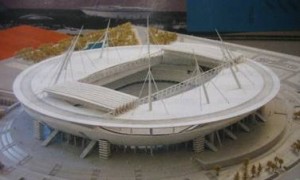 Проект стадиона имени Кирова на Крестовском острове