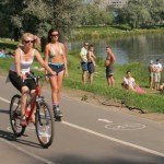 Велодорожка в Муринском парке