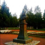 Памятник Александра Меншикову в городе Колпино