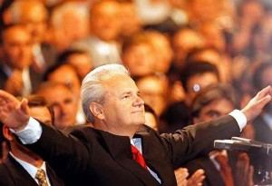 Президент Югославии Слободан Милошевич