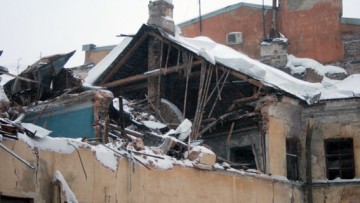 Дом Рогова на Загородном проспекте, 3, после разборки, сноса, демонтажа