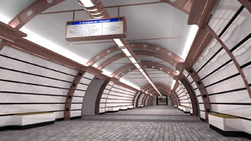 Станция метро Обводный канал, проект