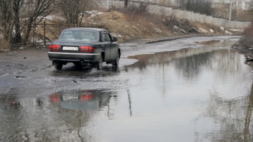 Затоплена, подтоплена Витебская Сортировочная улица