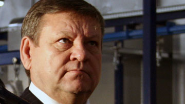 Губернатор Ленинградской области Валерий Сердюков