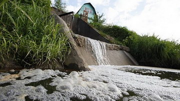 Река Славянка, сброс токсичных отходов