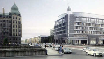Станция метро Обводный канал, вестибюль, проект