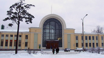 Вокзал на станции Зеленогорск