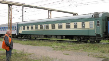 Поезд Владикавказ-Петербург