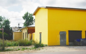 Надстроенный корпус почтовой станции в Парголово