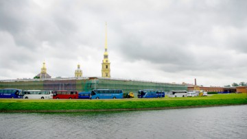 Реставрация бастионов Петропавловской крепости