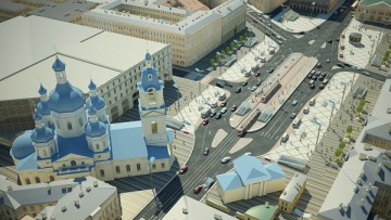 Проект реконструкции Сенной площади