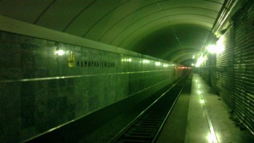 Интерьер станции метро «Адмиралтейская»