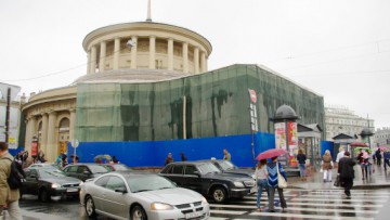 Реставрация павильона станции метро «Площадь Восстания»