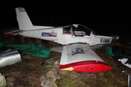 В Волосовском районе Ленобласти разбился частный аэроплан